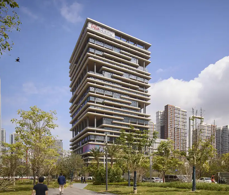 Edifício da Sede do Webank em Shenzhen
