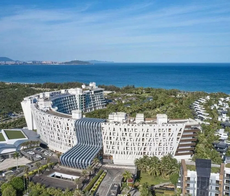 Projeto de Estrutura Metálica do Hotel Westin Hainan